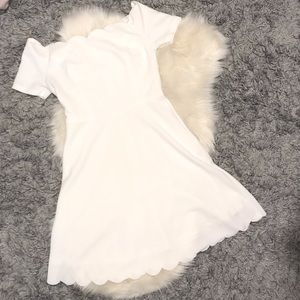 Francesca’s Scallop Edge Dress